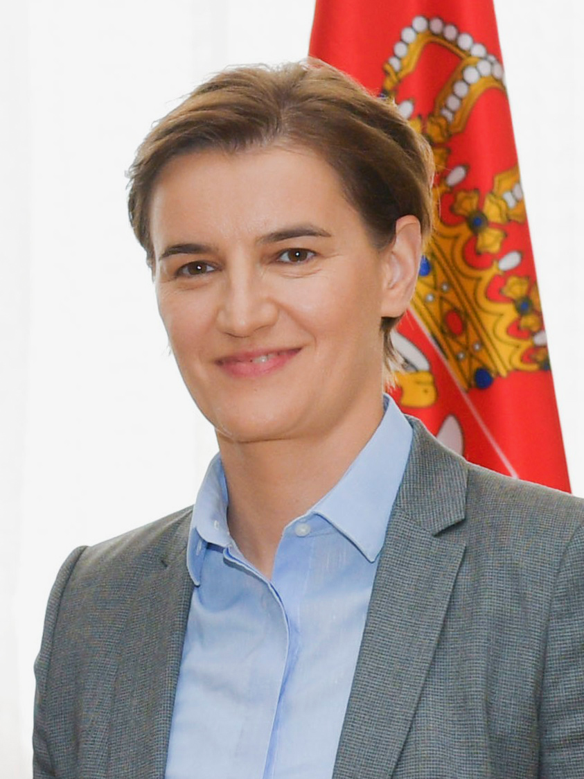 Serbian Prime Minister Ana Brnabić