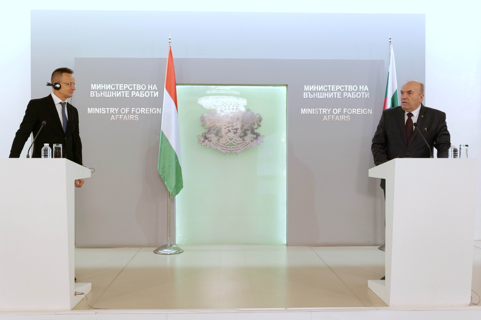 Joint Press Conference with Bulgarian Foreign Minister Nikolay Milcov and Hungarian Foreign Minister Péter Szijjártó