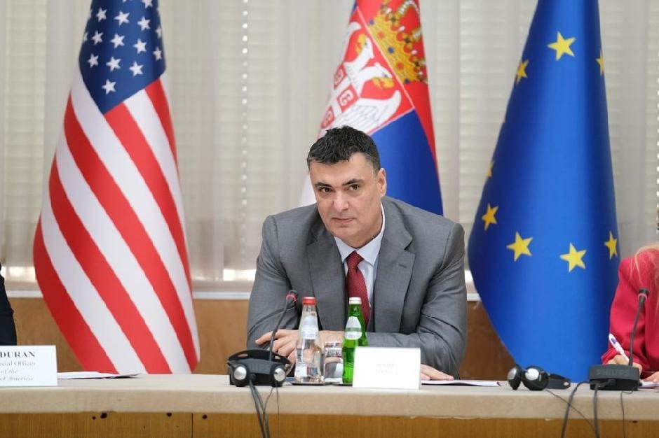 Serbian Minister of Economy Rade Basta
