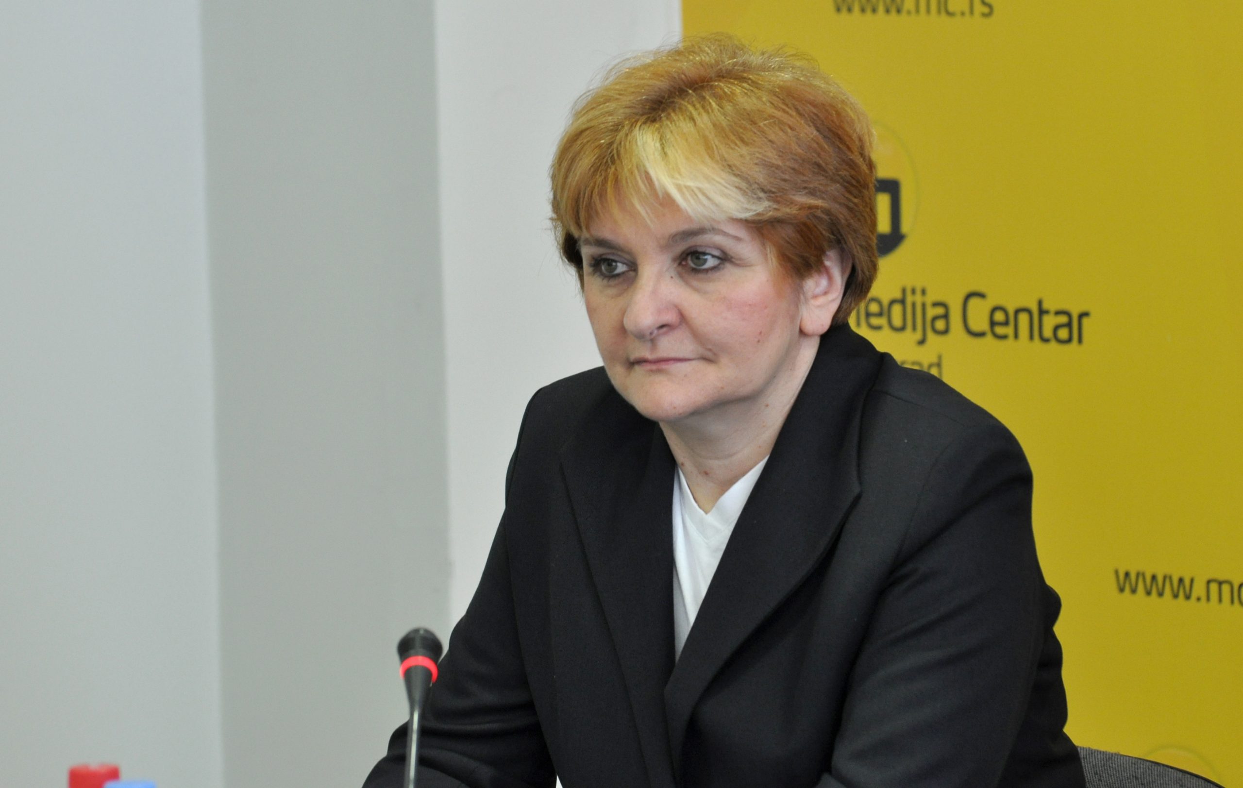 Serbian Health Minister Danica Grujičić
