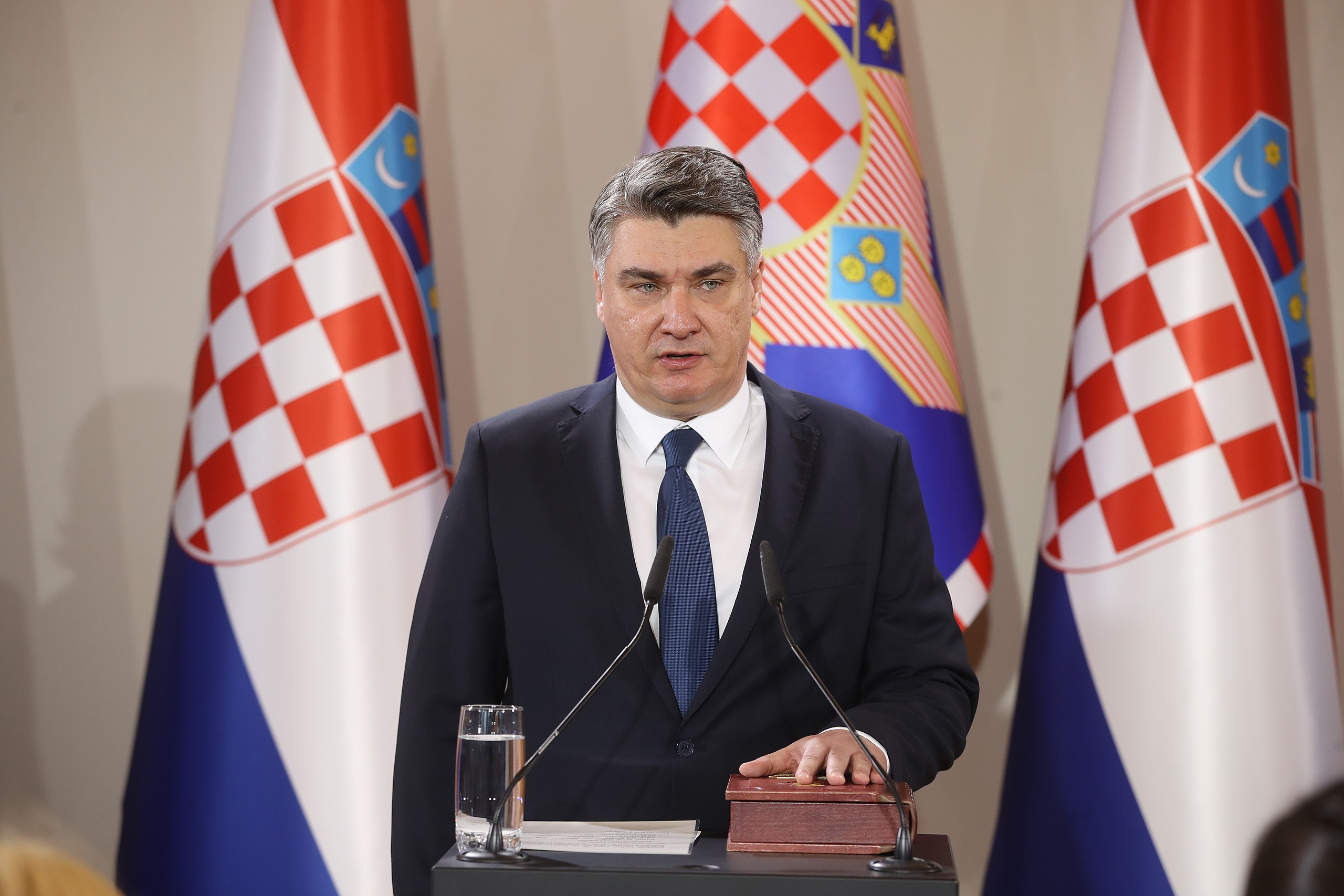 Croatian President Zoran Milanović