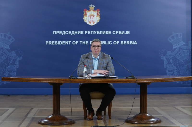 Serbian President Aleksandar Vučić