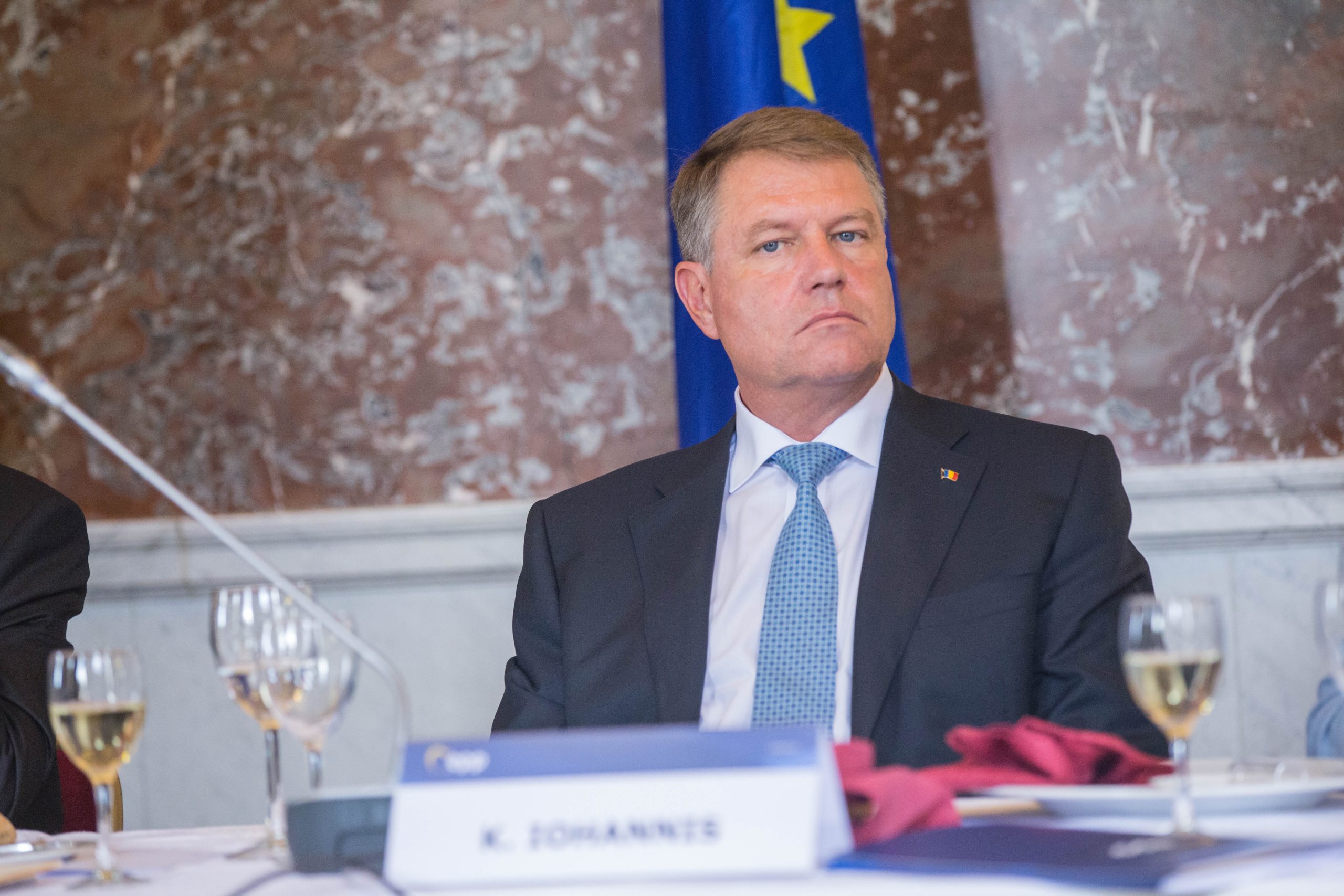 Romanian President Klaus Iohannis
